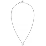 La Petite Story Kette mit Einhänger 8 Weiß / Silber