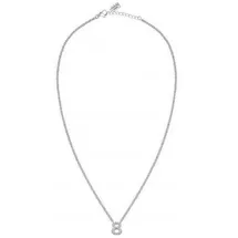 La Petite Story Kette mit Einhänger 8 Weiß / Silber