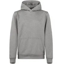 Clique Basic Active Hoodie Kinder 95 - grau meliert 100 cm