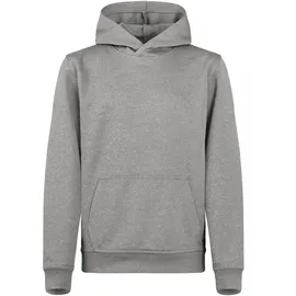 Clique Basic Active Hoodie Kinder 95 - grau meliert 100 cm