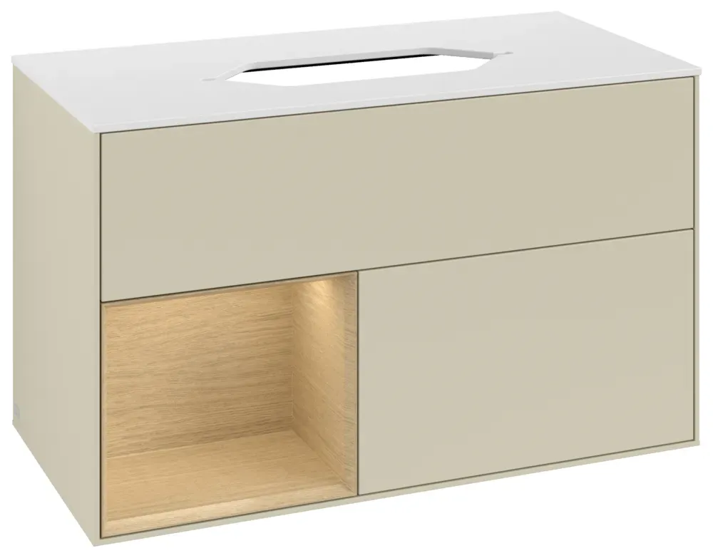 Villeroy & Boch Waschbeckenunterschrank Finion G65 1000x603x501mm m Bel FK/RE/AP: HJ/PC/1 G651PCHJ