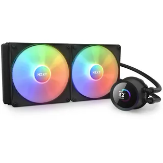 NZXT Kraken 280 RGB, schwarz Wasserkühlung für AMD und Intel CPU