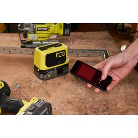 RYOBI ONE+ Akku Bluetooth Box Mini grün