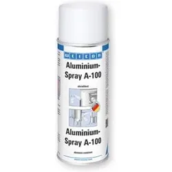 WEICON Aluminium-Spray A-100 abriebfest, abriebfester Schutz gegen Rost und Korrosion, 400 ml