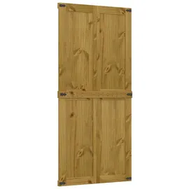 vidaXL Corona rechts 90 x 210 cm Honigbraun