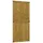 vidaXL Corona rechts 90 x 210 cm Honigbraun