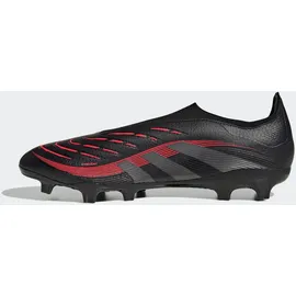 adidas Predator League Laceless FG/MG Herren core black/grey four/lucid red 46