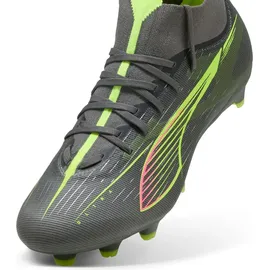 Puma Ultra 5 Match+ AG/FG Herren Matte Aged Silver/Yellow Alert 39