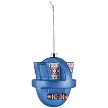 Alessi Christbaumschmuck, Weihnachtsbaumkugel Holyhedrics Glow