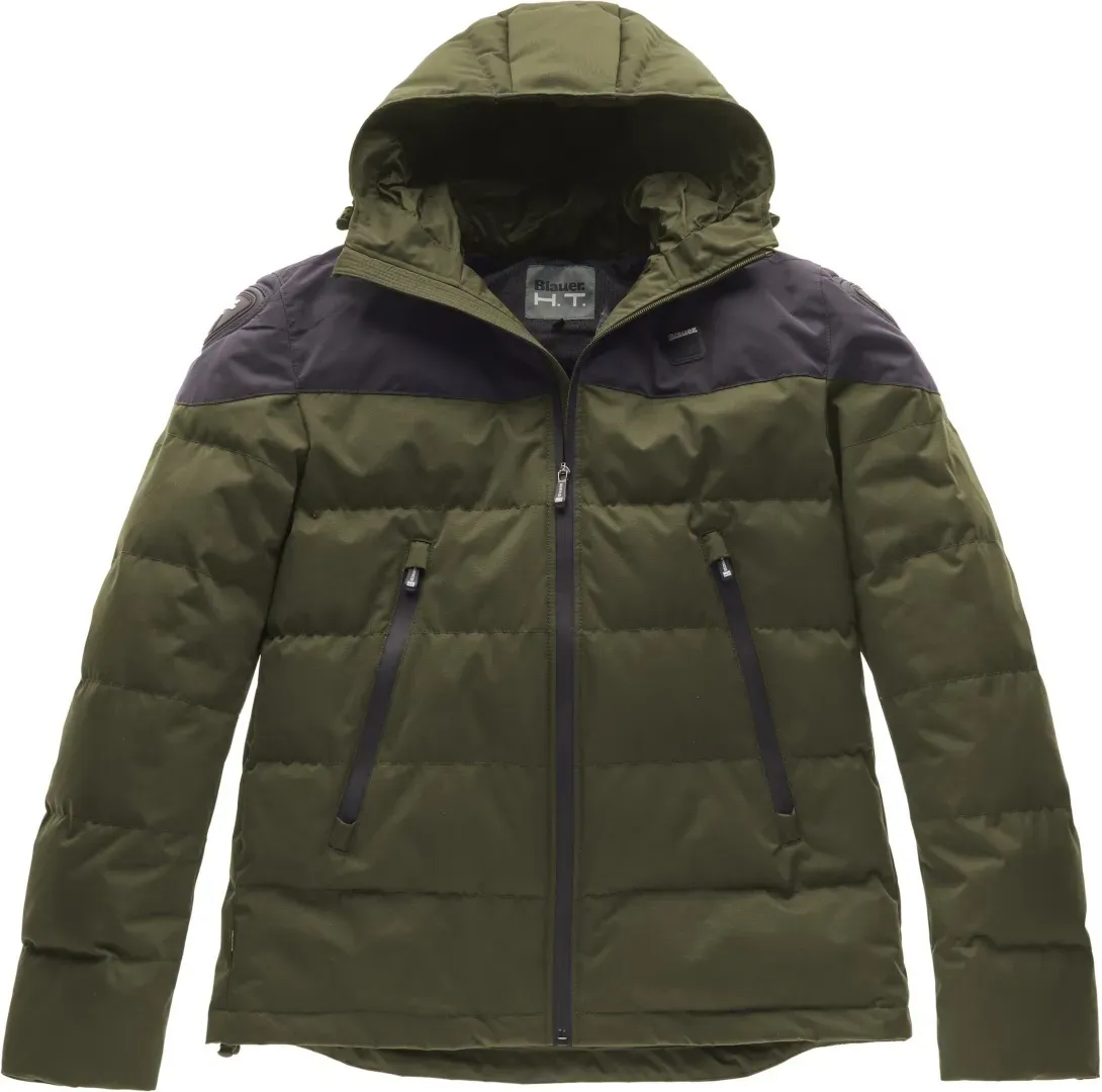 Blauer Easy Winter 2.0 Motorrad Textiljacke, grün-blau, Größe 3XL für Männer