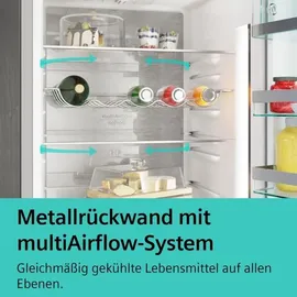 Siemens iQ500 KF96DAXEA Multi Door (574 l, 1830 mm hoch, Edelstahl)