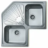 Teka Angular 2c Sf Corner Doppelspüle - Stainless Steel - One Size