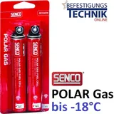 Senco 2x Gaskartuschen Polar Gas für Senco Paslode Tjep Makita Hitachi BeA 165mm 80ml