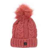 Antonio Damen Strick Mütze Beanie lachs