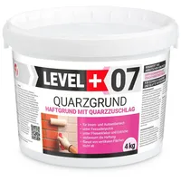 Level + Quarzgrund 4 kg Putzgrund Haftgrund weiße Grundierung