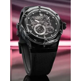 Louis XVI La Lumière Automatik Schwarz 45 mm LXVI3884