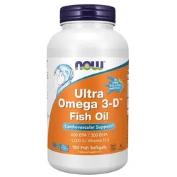 Ultra Omega 3-D Fischöl 180 Fisch-Softgels