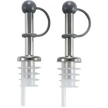 Metaltex Flaschenausgiesser 2er Set Inox