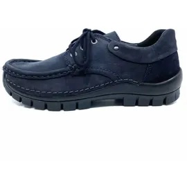 WOLKY Komfort Mokassins Fly Winter Damen Blau 42