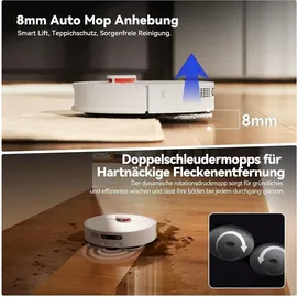 jonr P20 Pro Staubsauger Roboter Weiss