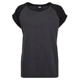 URBAN CLASSICS Ladies Contrast Raglan Tee