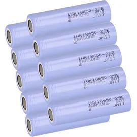 Samsung 10x Akku Samsung INR18650-29E 2900 mAh 3,7 V 3C Li-Ion 18650