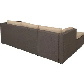 Mendler HWC-O46 Loungeset grau/beige