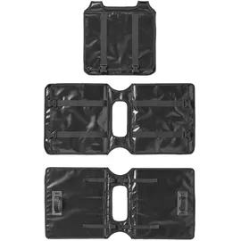 PRO PLUS Fahrradtasche doppelt 40L schwarz