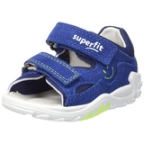 Superfit Flow Sandale, BLAU/HELLGRÜN 8010, 19 EU