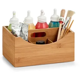 Zeller Aufbewahrungskorb 25 x 18 x 12 cm 12-tlg. beige