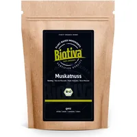 Muskatnuss Bio 70g (10 - 12 Stück) Biotiva (155,57 EUR/kg)