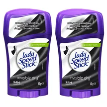 Lady Speed Stick Puder Fresh Invisi Dry Deodorant 2 x 41 ml