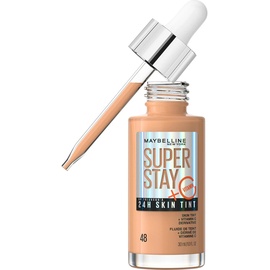 Maybelline New York Foundation, Langanhaltendes Make-Up mit Vitamin C, Vegane Formel, Super Stay Skin Tint 48