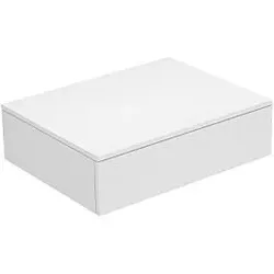 Keuco Edition 400 Sideboard 31740180000 70x19,9x53,5cm, Glasplatte glanz, Cashmere