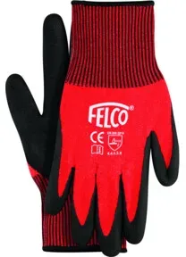 Felco Arbeitshandschuhe gestrickt mit Nitrilbeschichtung Größe M