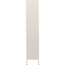 VCM Vitrine Lima 80 x 35 x 180 cm Beige
