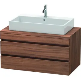 Duravit DuraStyle 100x54,8cm, Nussb Nat, f Kons, 2 SchKa.