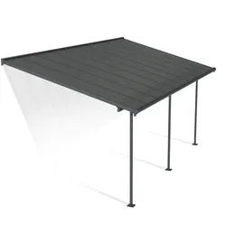 CANOPIA Terrassenüberdachung Capri 299 x 619 cm grau