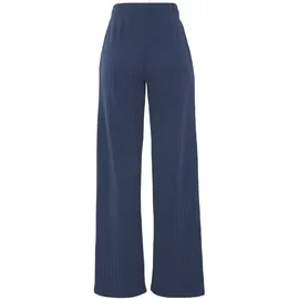 LASCANA Lounge-Hosen Homewearhose Blau/Meliert 48/50