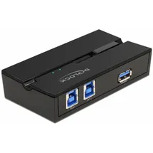 DeLock 11495 USB-Hub Schwarz