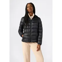 Champion Steppjacke "Light Outdoor Polyfilled Hooded Jacket", Damen, Gr. XXL (50/52), schwarz (nbk), Obermaterial: 100% Polyamid. Futter: 100% Polyester. Wattierung: 100% Polyester, Jacken Steppjacke, für sportliche Aktivitäten, mit Polyester-Wattierung