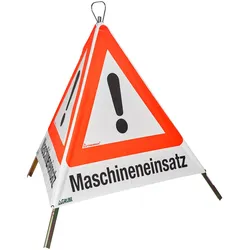 Faltsignal Maschineneinsatz