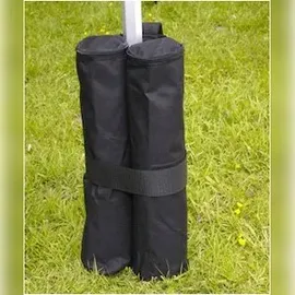 Jet-Line Gewicht Pavillon Sandsäcke Fußbeschwerer 4er Set schwarz für KLEOPATRA Sandsäcke