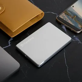 Transcend StoreJet 25C3S 1 TB USB 3.1 silber