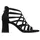 Marco Tozzi Sandalen mit Absatz mit Reißverschluss Elegant, Schwarz 41 EU