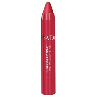 Isadora Glossy Lip Treat Twist Up Color hydratisierender Lippenstift Farbton 12 Rhubarb Red 3,3 g