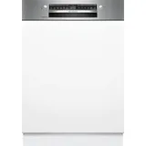 Bosch Serie 4 SMI4ECS31E Einbau-Geschirrspüler (teilintegrierbar, 598 mm breit, Edelstahl)