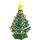 Infactory Deko-Weihnachtsbaum Blau/Grün 19 cm