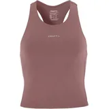 Craft Hypervent Cropped Pocket ärmelloses T-shirt Lila XL