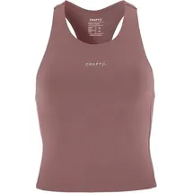 Craft Hypervent Cropped Pocket ärmelloses T-shirt Lila XL